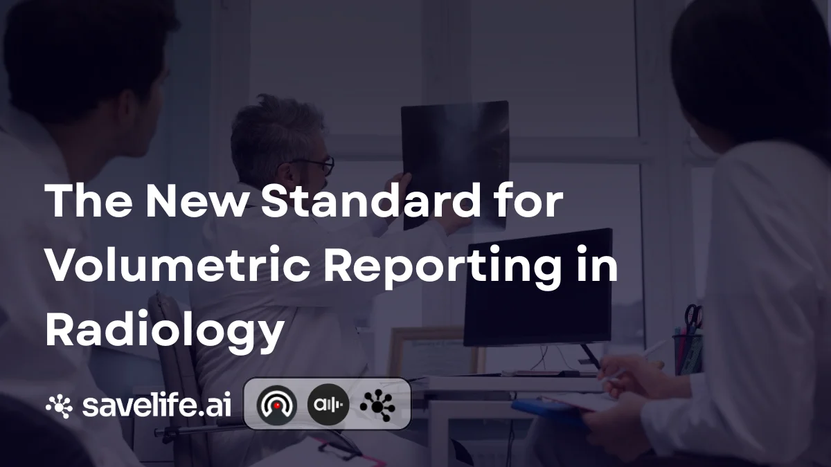 Instant, Accurate, Automated: The New Standard for Volumetric Reporting in Radiology