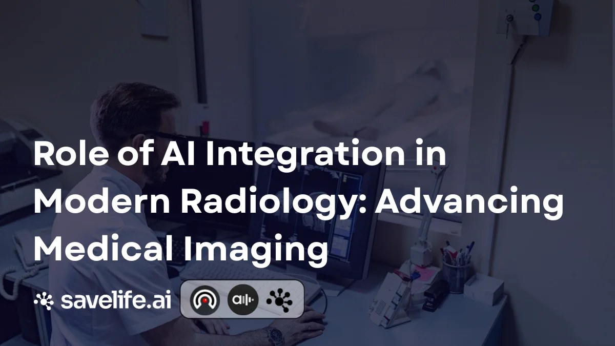 Role of AI Integration in Modern Radiology: Advancing Medical Imaging