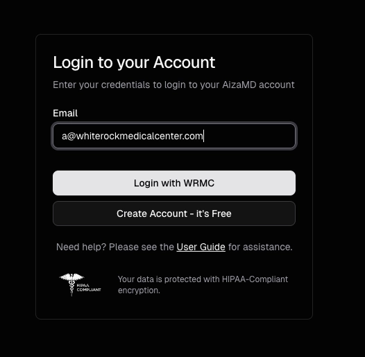 WRMC SSO login