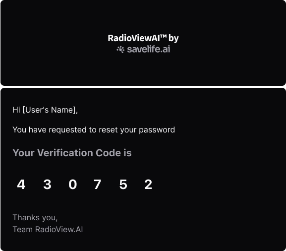 Email verification
